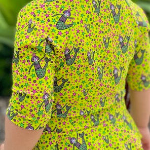 Mermaid Rashie Short Sleeve & Bikini Bottom