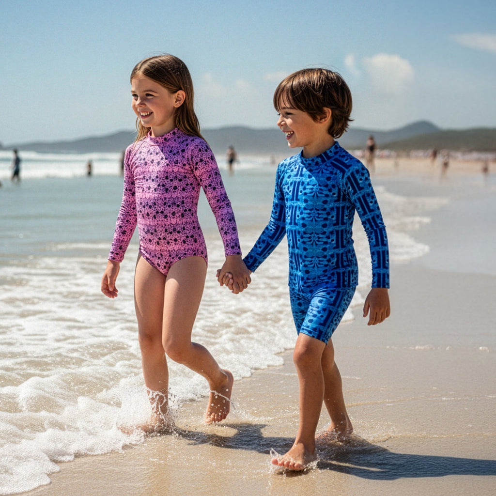 Reef Fish One Piece Square Leg