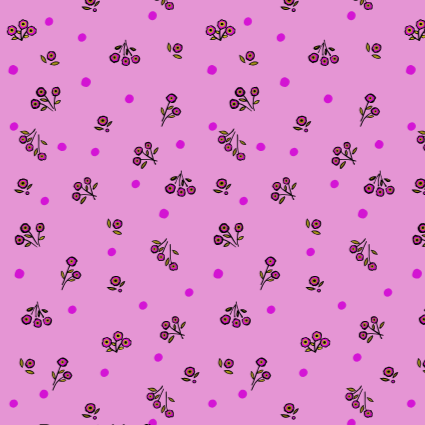 Kids on Pink Flower Rashie & Bikini Bottom