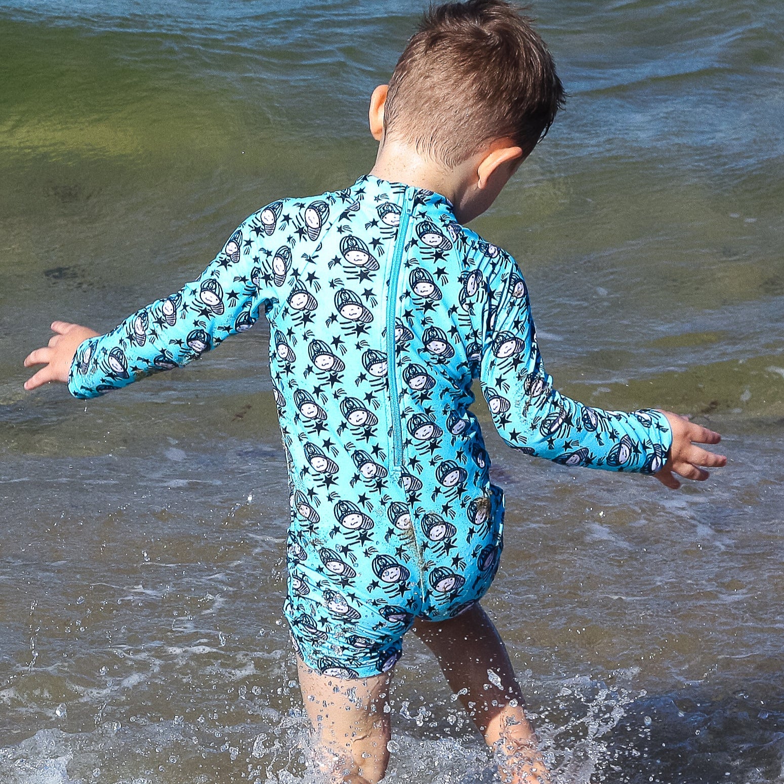 Star Boy One Piece Square Leg