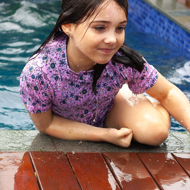 Party Pink Rashie Short Sleeve